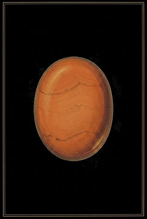 Оберег «Сердоликовый кабошон»