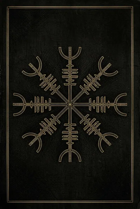 Оберег «Шлем ужаса (Агисхьяльм)»